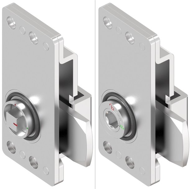 Safety Cam Lock With Marking Industry Usa